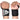 RDX W3 IPL USPA Approved Powerlifting Wrist Support Wraps with Thumb Loops OEKO-TEX® Standard 100 certified#color_black