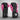 RDX F4 Boxing Sparring Gloves Hook & Loop#color_pink