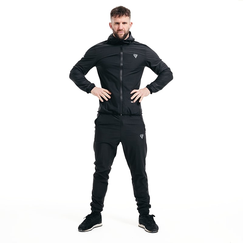 RDX H2 Weight Loss Sauna Suit#color_black