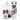 RDX F10 White 5ft Filled Punch Bag with Bag Gloves