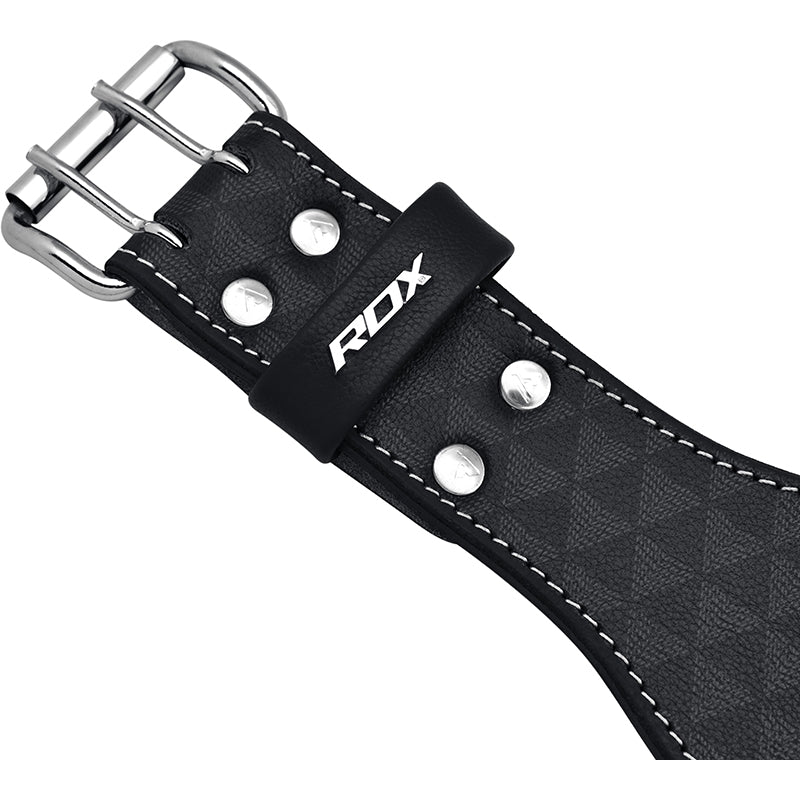 RDX ARLO 4 Inch Weightlifting Belt #color_black