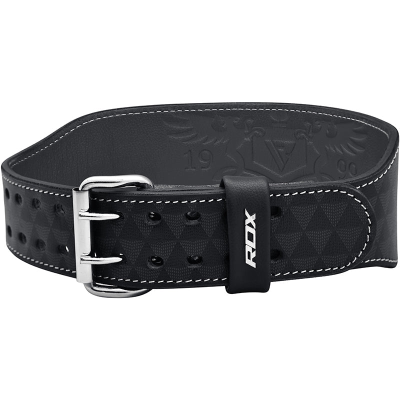 RDX ARLO 4 Inch Weightlifting Belt #color_black