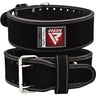 RDX 4PB Suede Leather Black Powerlifting Belt