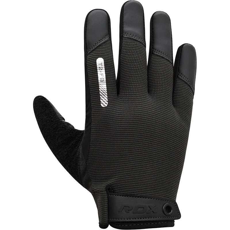 RDX T2 Touch Screen Friendly Full Finger Gym Gloves#color_black