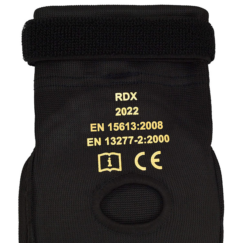 RDX K1 CE Certified Knee Support Padded Sleeve for Muay Thai & MMA OEKO-TEX® Standard 100 certified#color_black