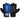 RDX W1 Gym Workout Gloves#color_blue