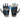 RDX WG Weightlifting Grips-Blue-S/M