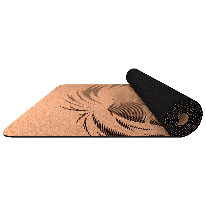 RDX D1 4-in-1 6mm Cork Yoga Mat Set