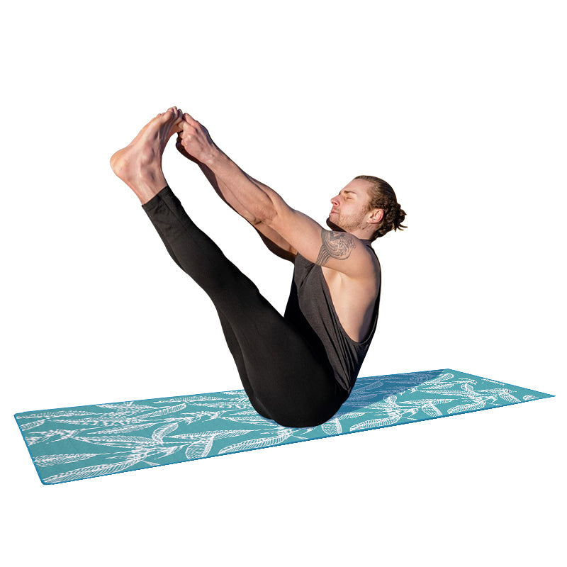 RDX D4 6mm 4-in-1 TPE Yoga Mat Set