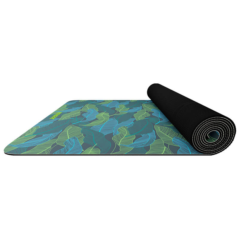 RDX D9 6mm 4-in-1 PU Rubber Yoga Mat Set