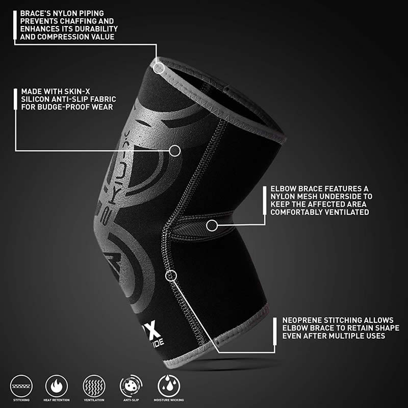 RDX E1 Elbow Support Sleeve