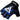 RDX F4 Fingerless Weightlifting Gloves#color_blue