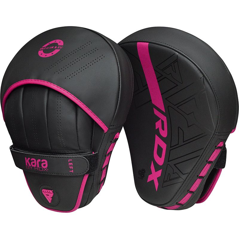 RDX F6 KARA Boxing Gloves & Focus Pads#color_pink