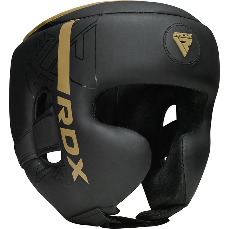 RDX F6 KARA Head Guard Black#color_golden