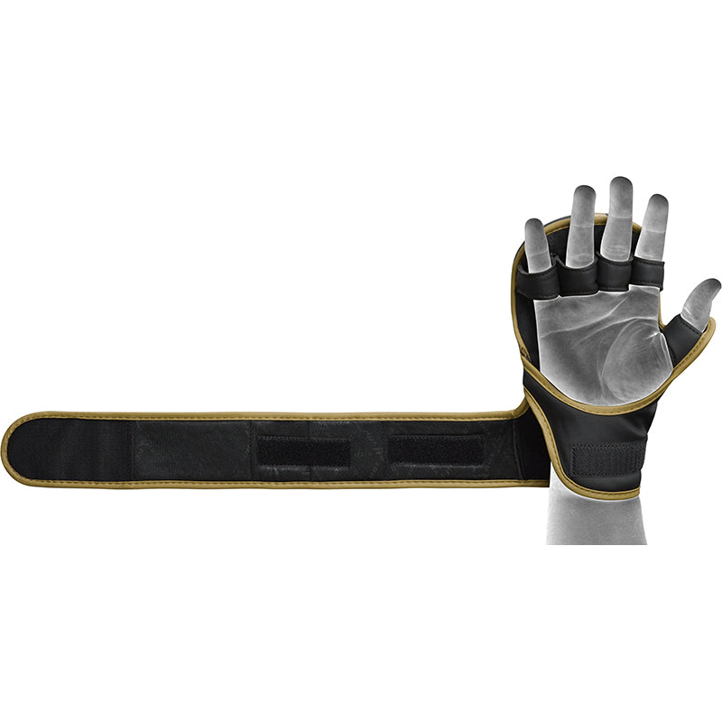RDX F6 KARA MMA Gants de Sparring#color_golden