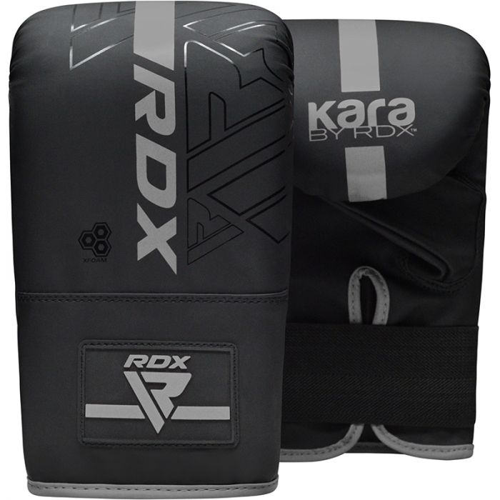 RDX F6 KARA 4ft/5ft Punch Bag & Bag Gloves#color_silver