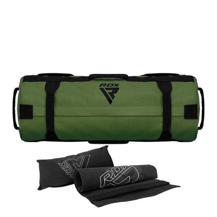RDX F6 6FT KARA FREE-STANDING PUNCH BAG WITH MITTS SET#color_green