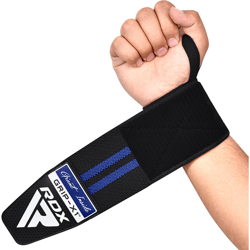 RDX WR11 GYM WRIST WRAP #color_blue