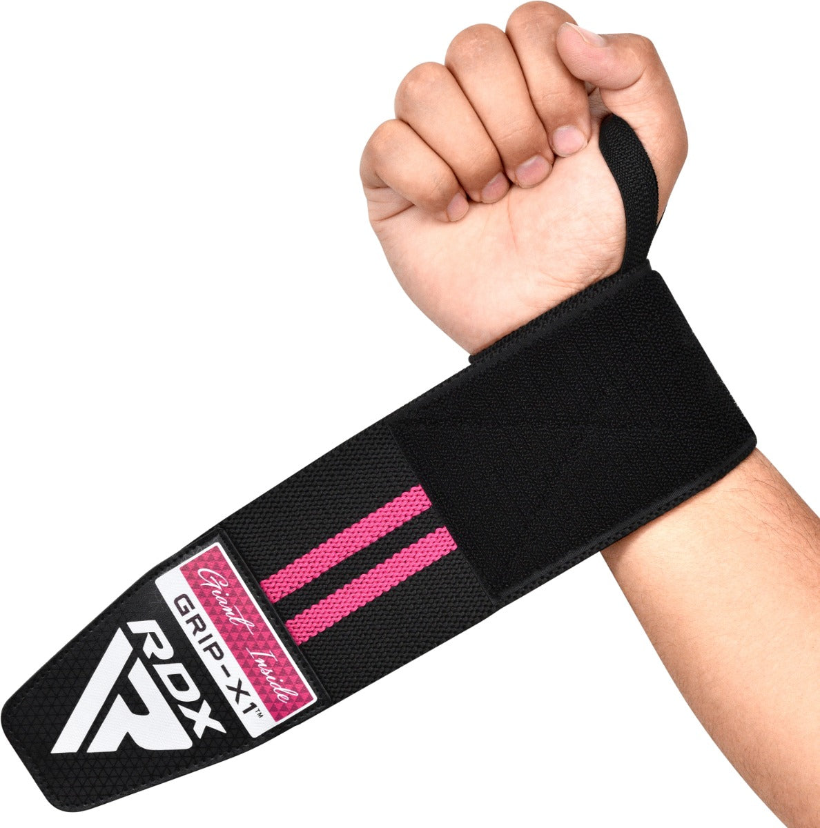 RDX WR11 GYM WRIST WRAP #color_pink