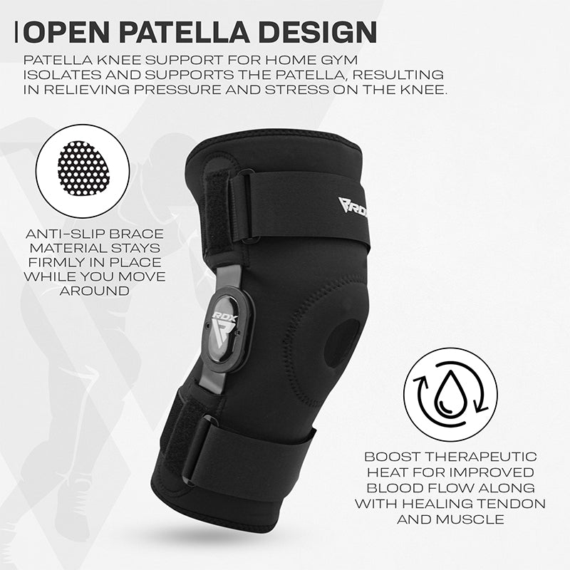RDX KB FDA Approved Open Patella Brace for Knee Support