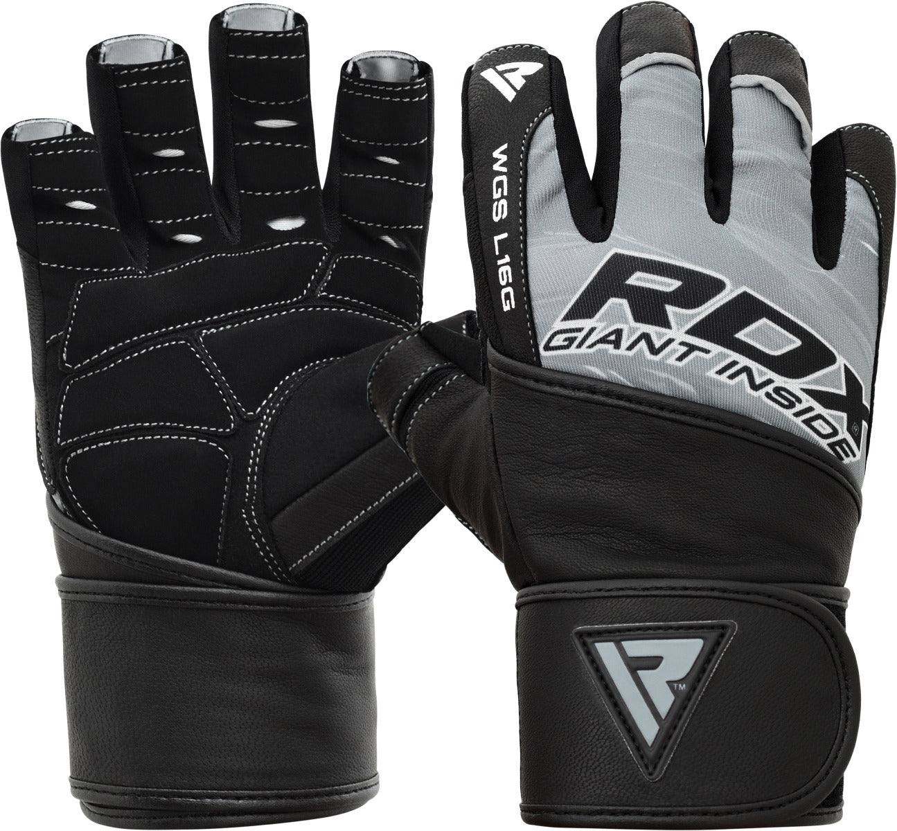 Guantes de gimnasio RDX L16 con correa para la muñeca