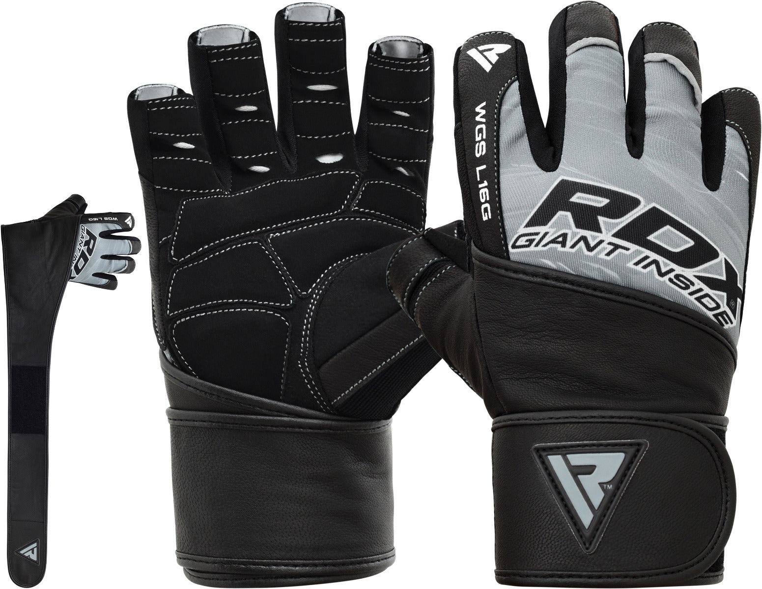 RDX L16 Gym Gloves with Wrist Strap