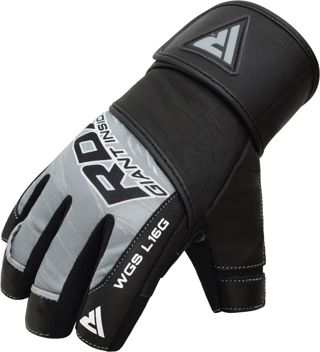 Guantes de gimnasio RDX L16 con correa para la muñeca