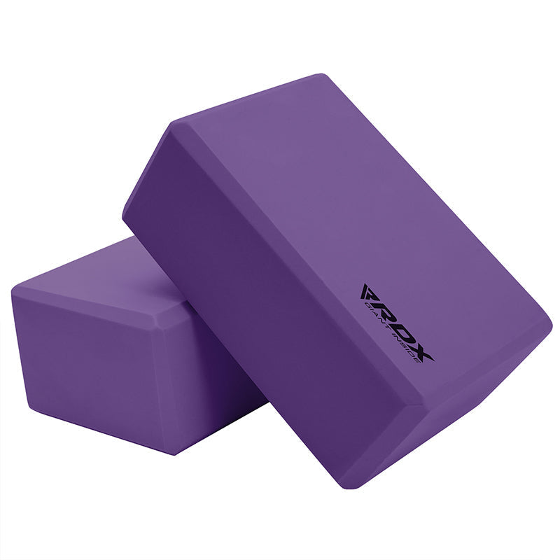 RDX YB EVA Foam Yoga Block Non-Slip Brick#color_purple