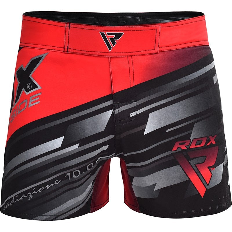 RDX R10 Blaze MMA Shorts#color_red