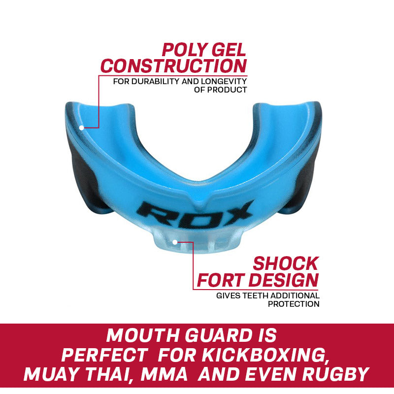 RDX 3U Blue Mouth Guard