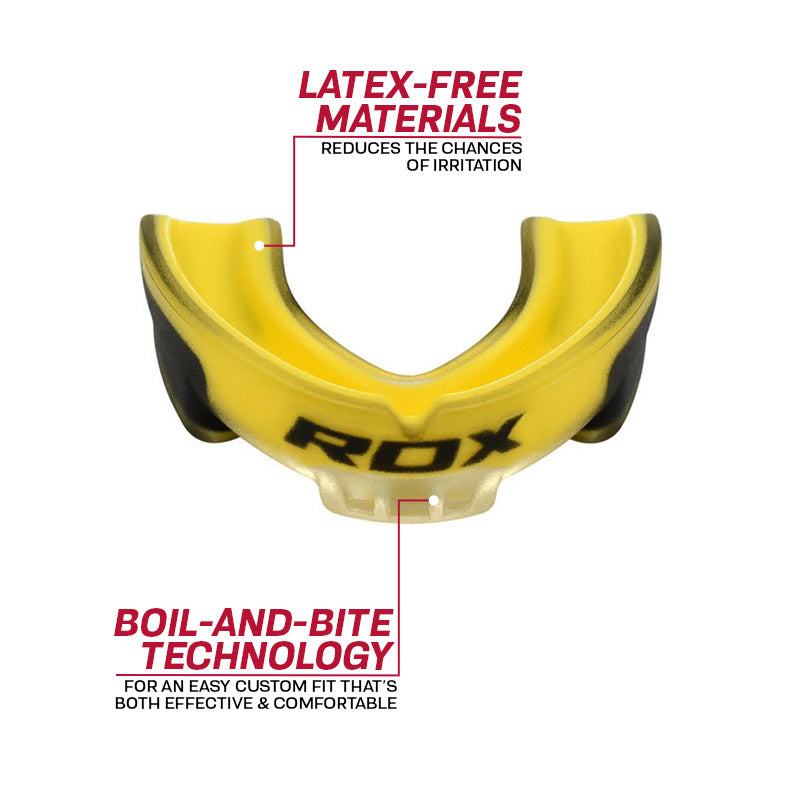 RDX 3Y Yellow Mouth Guard