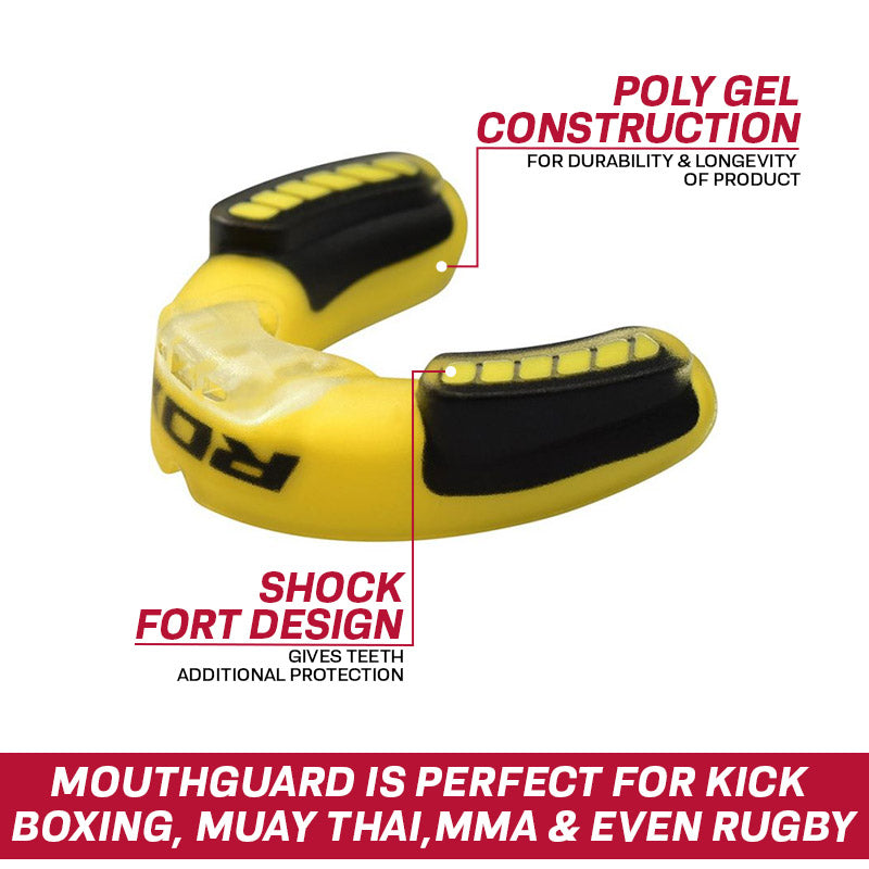 RDX 3Y Yellow Mouth Guard