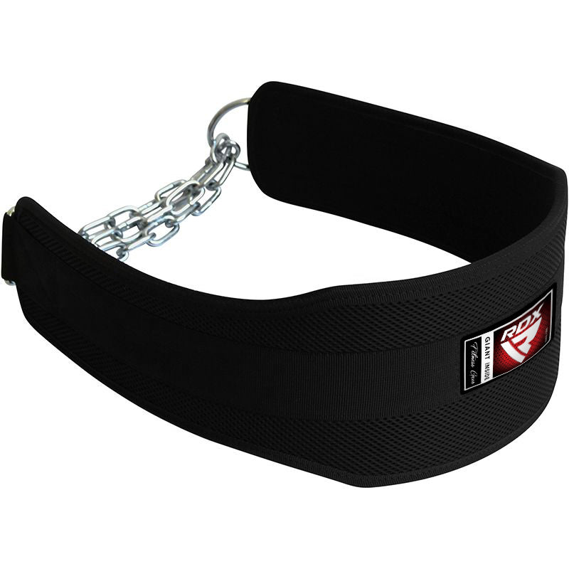 RDX 4DP Back Support Dipping Belt with Chain
