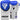 RDX A2 BBBofC Approved Pro Fight Boxing Gloves#color_blue