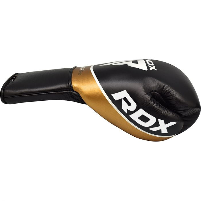 RDX C3 BBBofC Approved Pro Fight Boxing Gloves#color_black