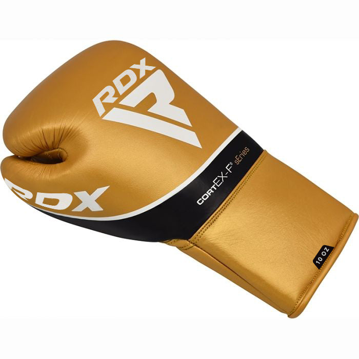 RDX C3 BBBofC Approved Pro Fight Boxing Gloves#color_golden