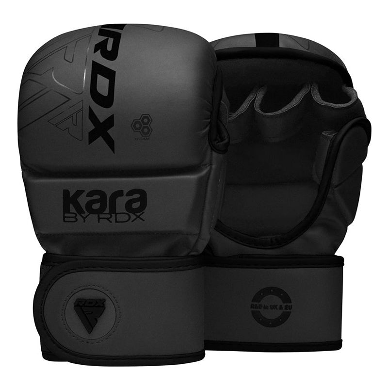 RDX F6 KARA MMA Sparring Gloves#color_black