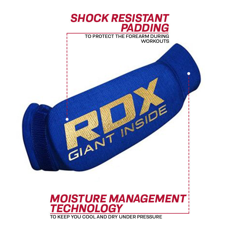 RDX FU Blue Forearm Pads