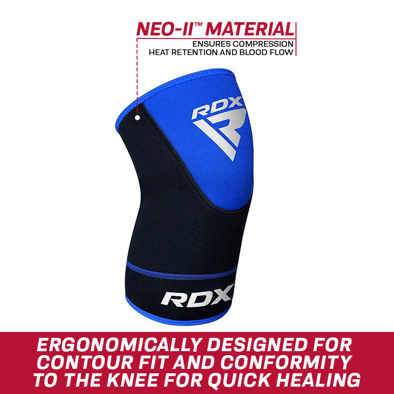 RDX KR Neoprene Knee Sleeve#color_blue