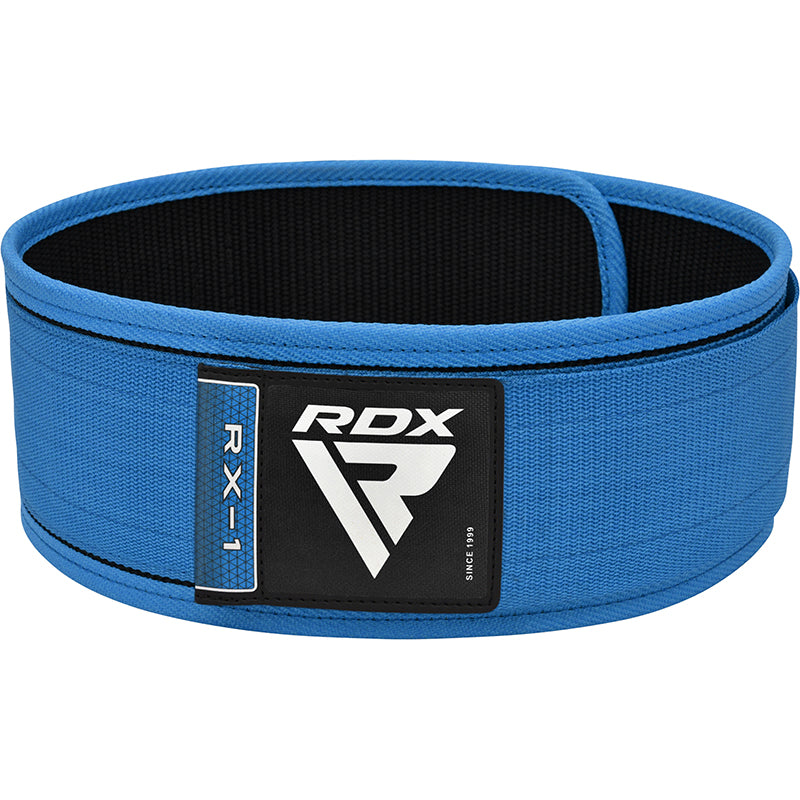 RDX RX1 Weight Lifting Belt#color_blue