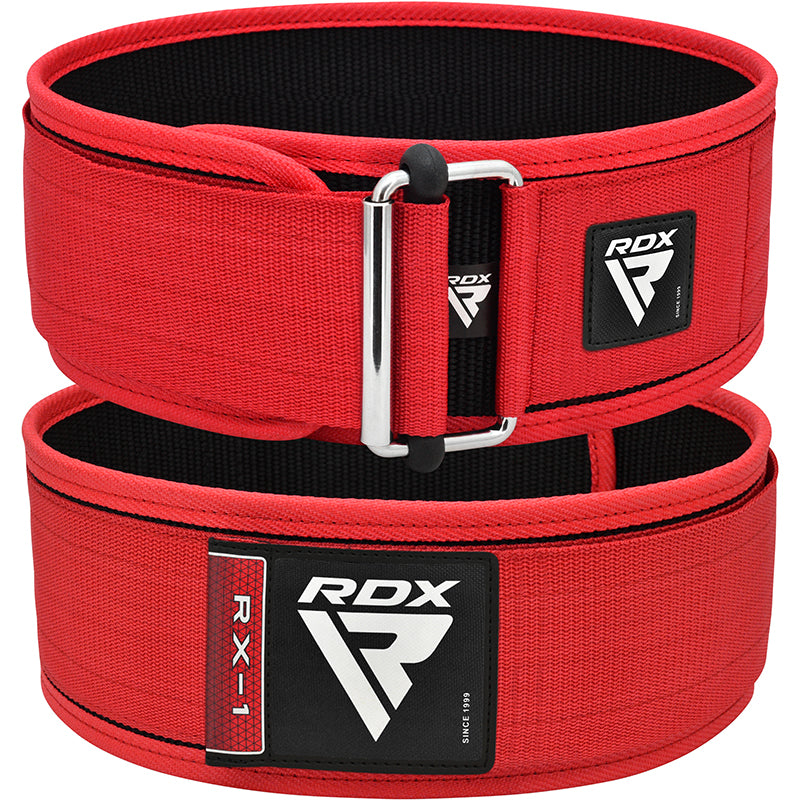 RDX RX1 Weight Lifting Belt#color_red