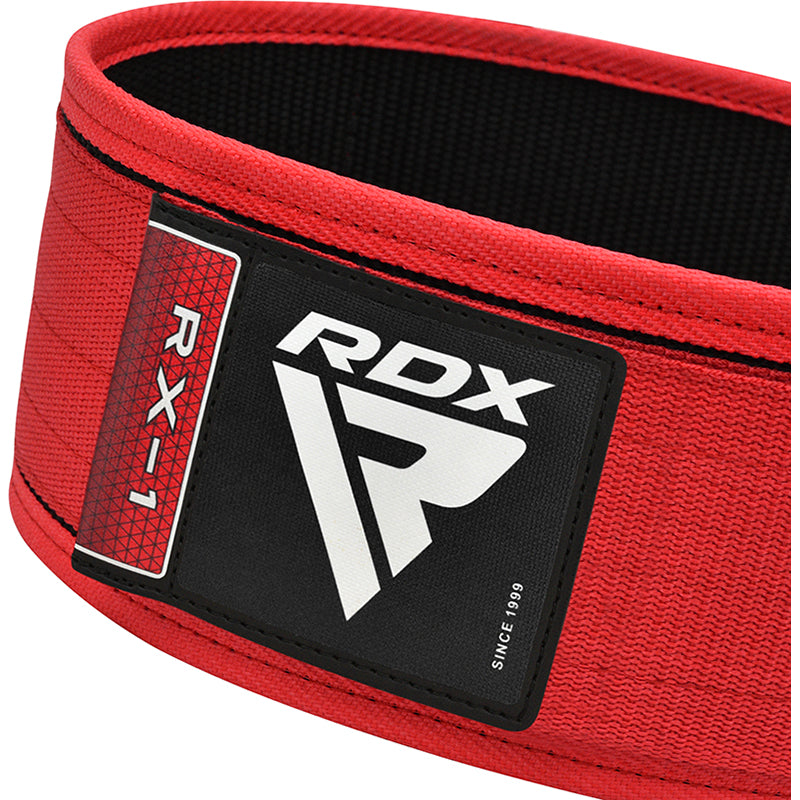 RDX RX1 Weight Lifting Belt#color_red