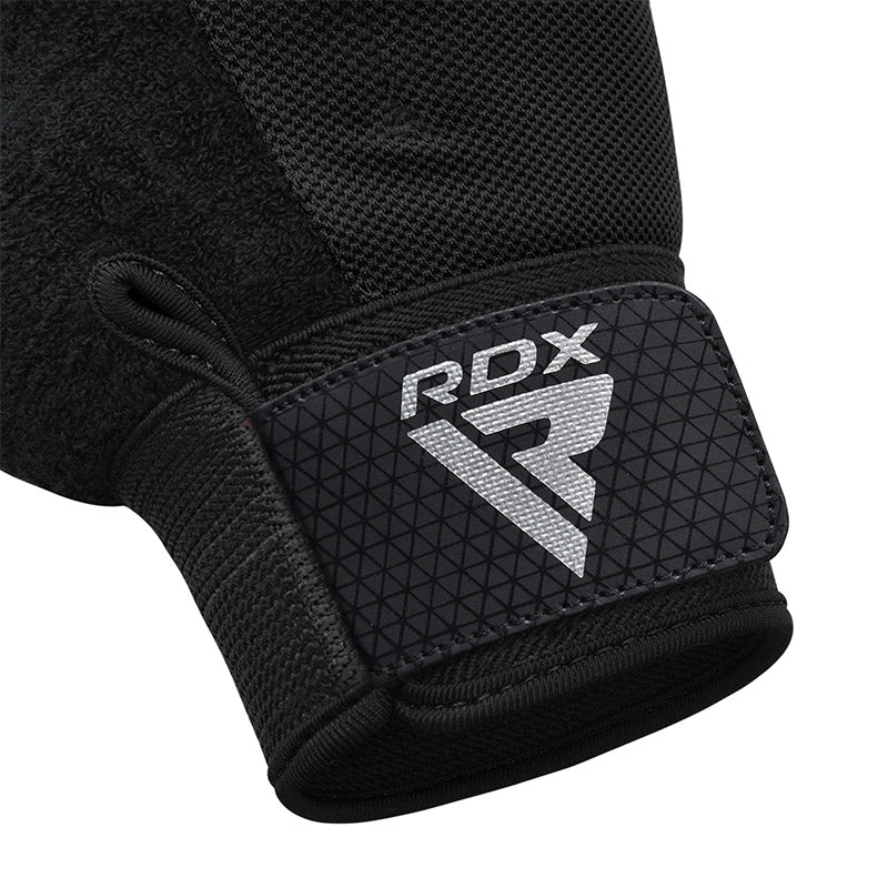 RDX W1F Full Finger Gym Workout Gloves#color_black
