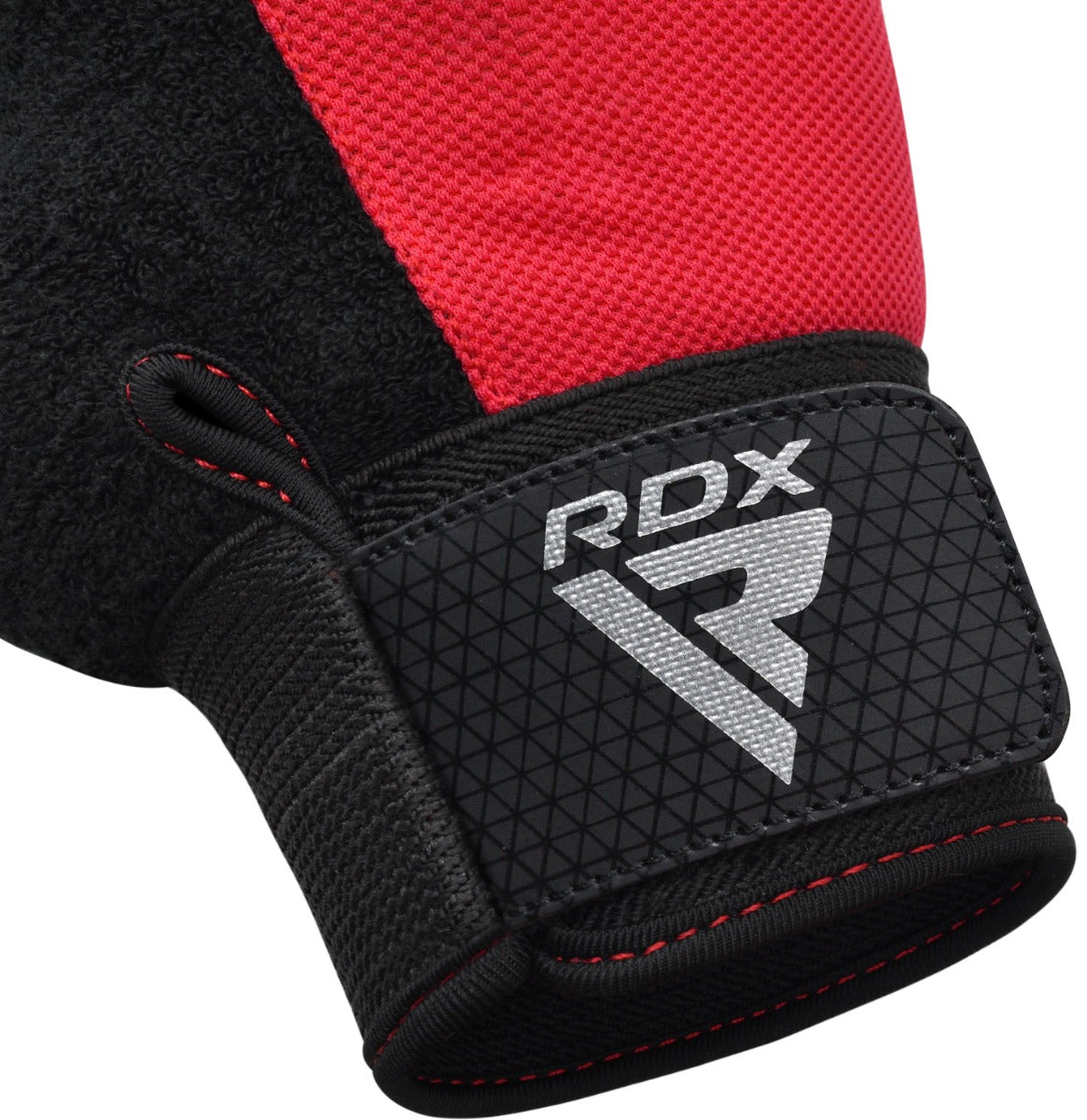 RDX W1F Full Finger Gym Workout Gloves#color_red
