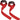 RDX W1 Weight Training Wrist Straps#color_red