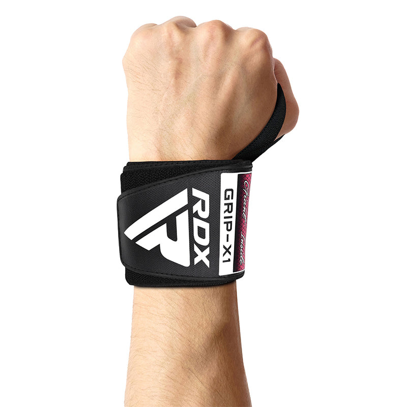 RDX W4 Wrist Support Wraps for Weight Lifting#color_pink
