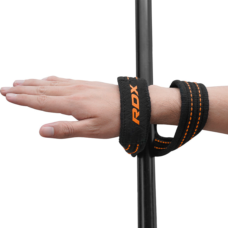 RDX weight lifting 8 Figure Strap#color_orange