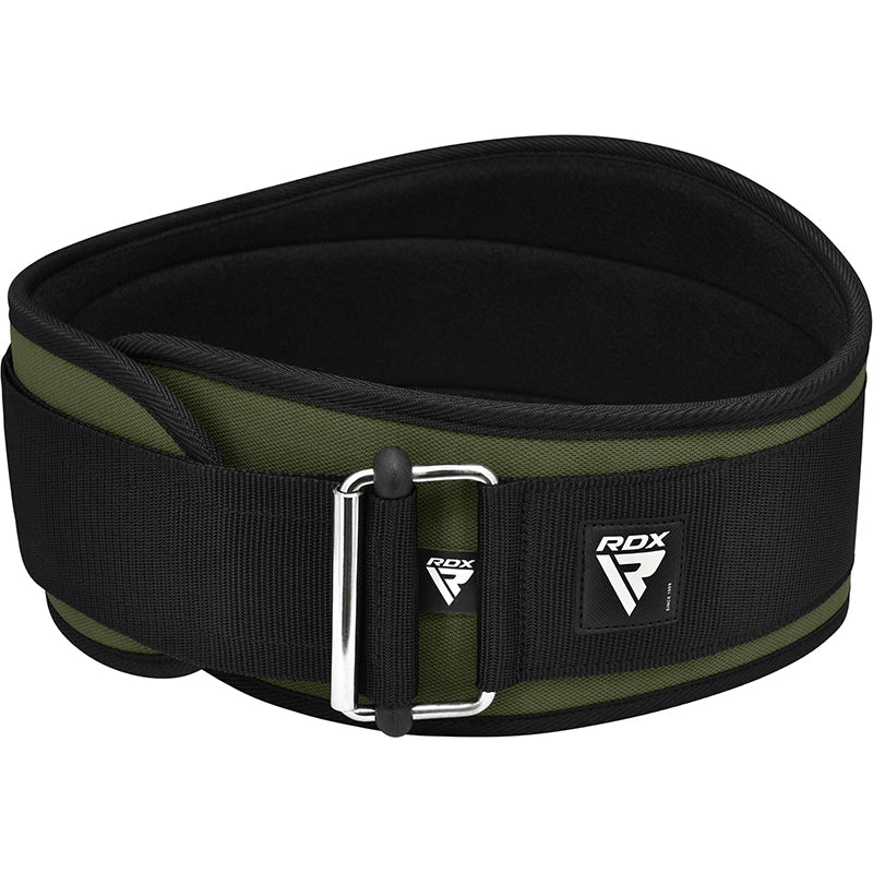 RDX X3 6 INCH Weightlifting Neoprene Gym Belt#color_green