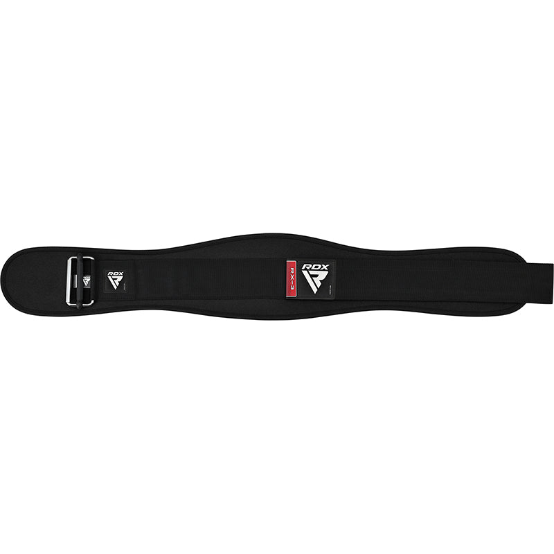 RDX X3 6 INCH Weightlifting Neoprene Gym Belt#color_black