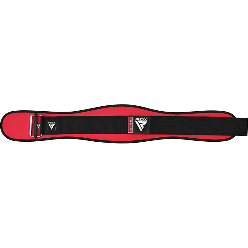 RDX X3 6 INCH Weightlifting Neoprene Gym Belt#color_red